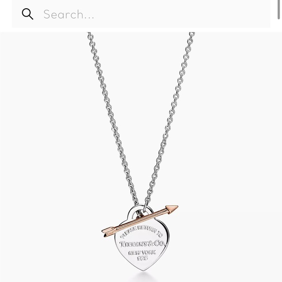 Tiffany’s Lovestruck heart tag pendant - Picture 2 of 9